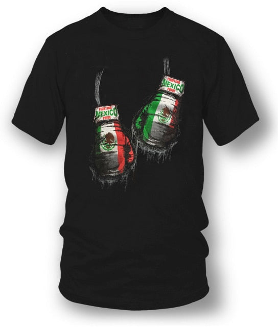 Mexico Boxing Gloves Tee