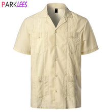 Load image into Gallery viewer, Classic Guayabera Cuban Shirts
