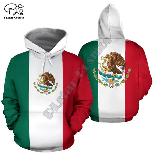 Mexican Flag Hoodie