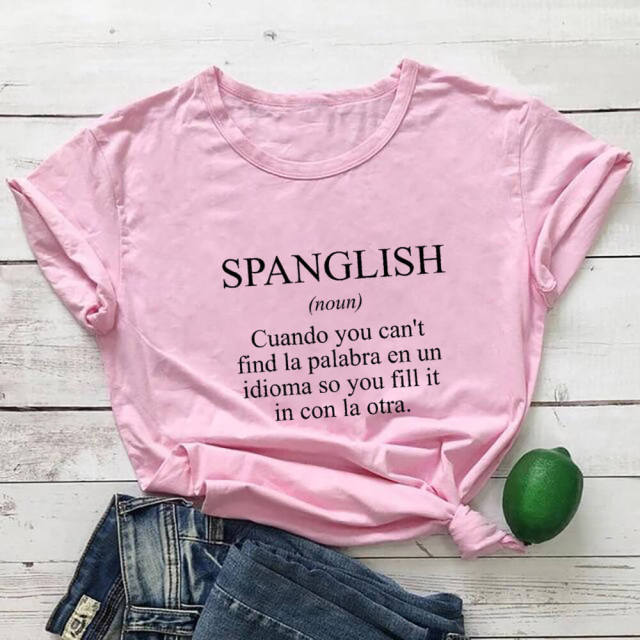 Spanglish Tee