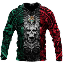 Load image into Gallery viewer, Aztec Warrior Skull Jackets
