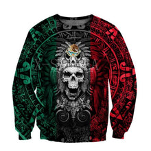 Load image into Gallery viewer, Aztec Warrior Skull Jackets
