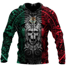 Load image into Gallery viewer, Aztec Warrior Skull Jackets
