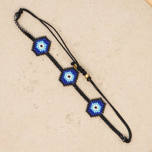 Load image into Gallery viewer, Go2Boho Evil Eye Bracelet Turkish Eye Pulseras Female Mexican Jeweler Women&#39;s Bracelets Women Green Eye Jewelry Handmade Gift
