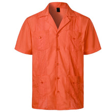 Load image into Gallery viewer, Elegant Embroidered Guayabera Shirts
