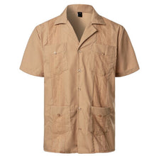 Load image into Gallery viewer, Elegant Embroidered Guayabera Shirts
