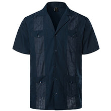 Load image into Gallery viewer, Elegant Embroidered Guayabera Shirts
